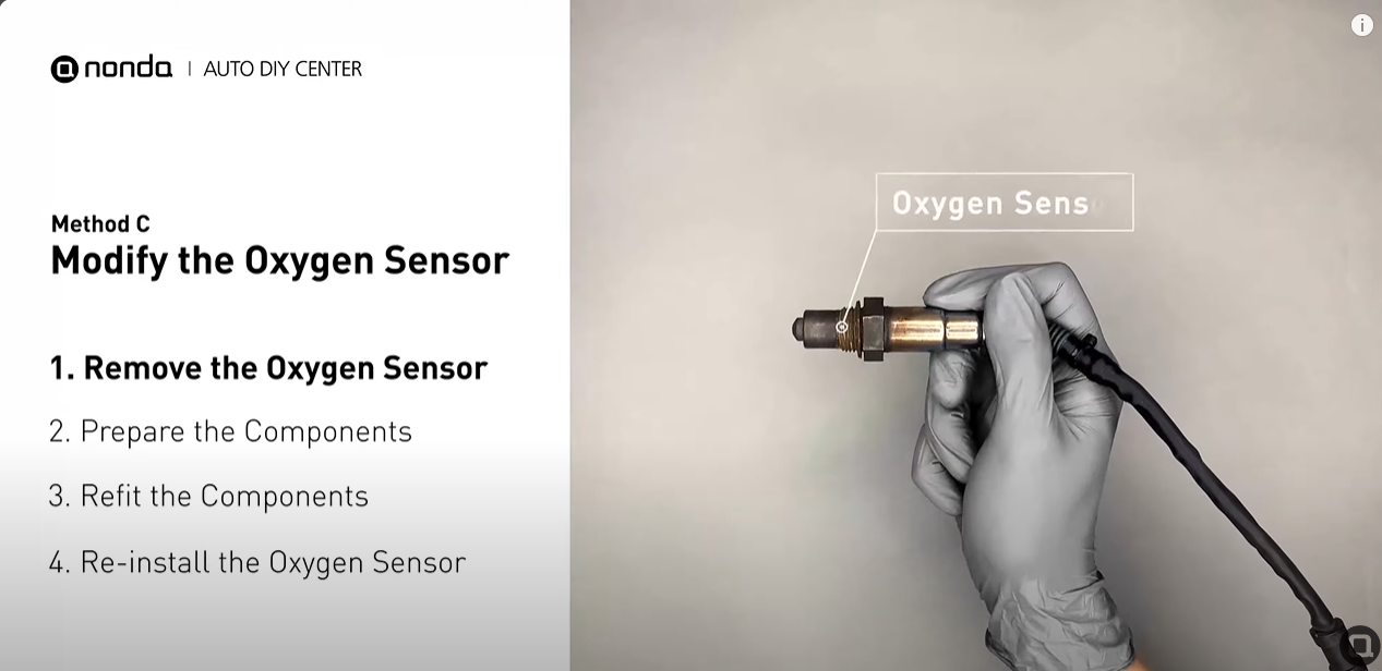 Modify the Oxygen Sensor