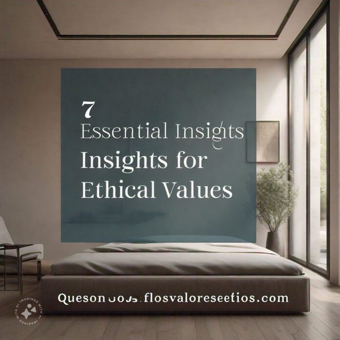 Quesonlosvaloreseticos.com 7 Essential Insights for Ethical Values